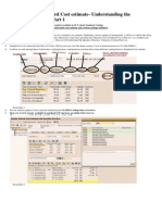 Basics of SAP Standard Cost Estimate 1