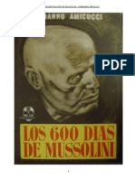 Amicucci Ermanno - Los Seiscientos Dias de Mussolini