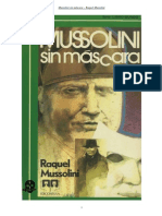 Mussolini Raquel - Mussolini Sin Mascara