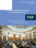 sinteza activitatii parlamentare 2008-2012