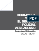 Resoluciones Ministeriales 2009-2011