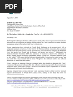Download Competitive Enterprise Institute Letter Regarding Google Book Settlement by ryancradia SN19440943 doc pdf