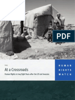 HRW_At a Crossroads. Human Rights in Iraq Eight Years After the US-Led Invasion_02.2011