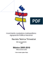 México 2005-2010, obra en trece actos