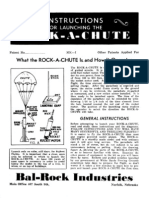 Instructions for Launching the Rock-A-Chute