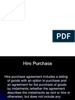 Hire Purchase