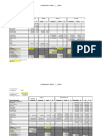 Sample Preferred Cap Table