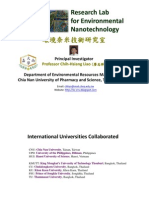 Research Lab Research Lab For Environmental For Environmental Nanotechnology Nanotechnology