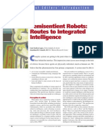 Semisentient Robots: Routes To Integrated Intelligence: Guest Editors' Introduction