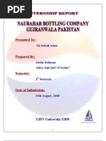 Download Internship Report on PEPSI by Nadeem SN19445360 doc pdf