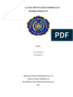 Satuan Acara Penyuluhan Kesehatan - Hydrocephalus