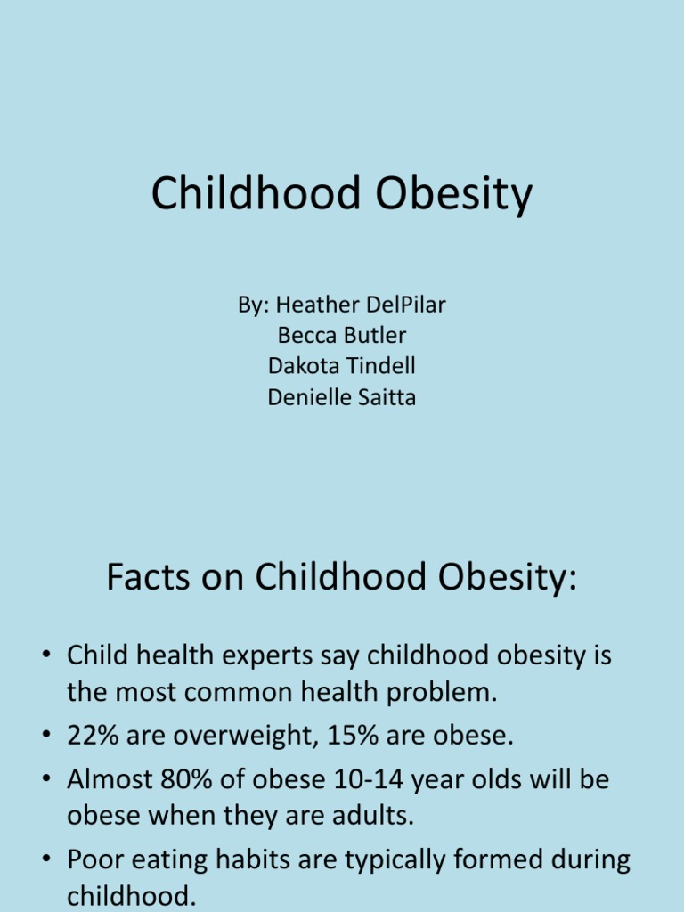 sample argumentative essay on childhood obesity