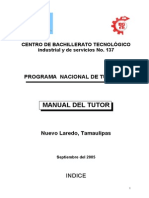 Manual Del Tutor