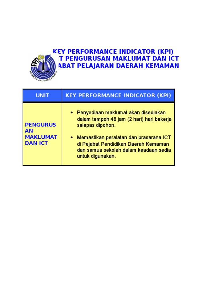 Kpi Ict 2014  PDF
