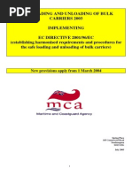 Bulk Carrier Practice | PDF | Ships | Cargo