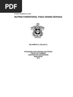 Download Makalah Nutrisi Parenteral Pada ORang Dewasa Farklinpdf by yustirahayu SN194501336 doc pdf