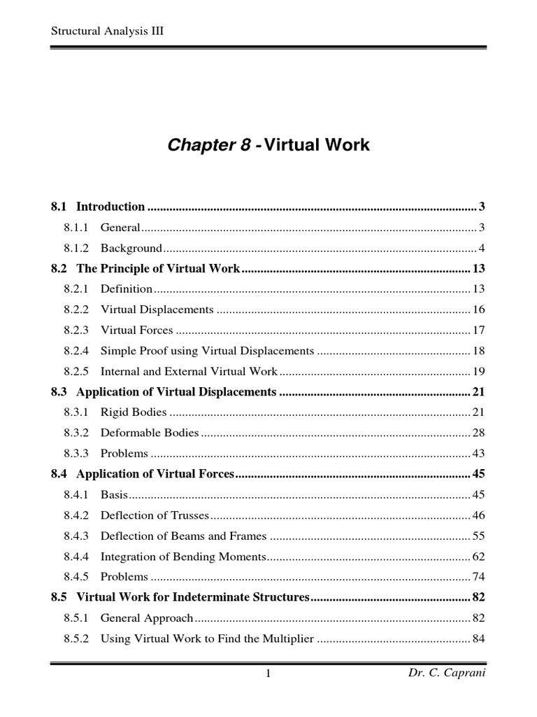 8 - Virtual Work - R2 | PDF