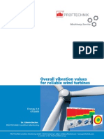 Vibration Values Guide Maintenance of Wind Turbines