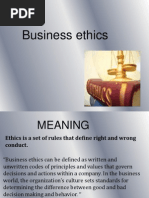 Business Ethics PPT Final