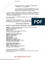 Cursos A Distancia Del Instituto Nacional de Psiquiatria Ramon de La Fuente Muñiz