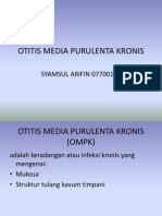 Otitis Media Kronis Baru