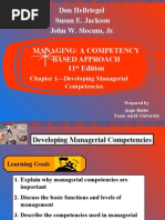 CH01 Managing: A Competency Based Approach, Hellriegel & Jackson