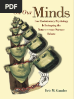 Eric M. Gander on Our Minds How Evolutionary Psychology is Reshaping the Nature Versus Nurture Debate 2003
