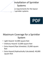 Steps To Completing Sprinkler Layout 2012