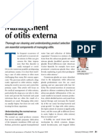 Management of Otitis Externa