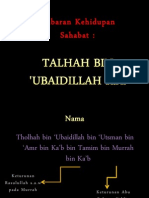 Talhah Bin 'Ubaidillah R