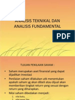 Analisis Teknikal Dan Fundamental New