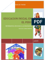 Educacion Inicial en El Peru