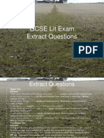 GCSE Lit Exam - Extracts