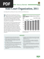 State Court Organization, 2011 