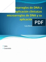 Los microarreglos de DNA y su aplicación clínicaLos