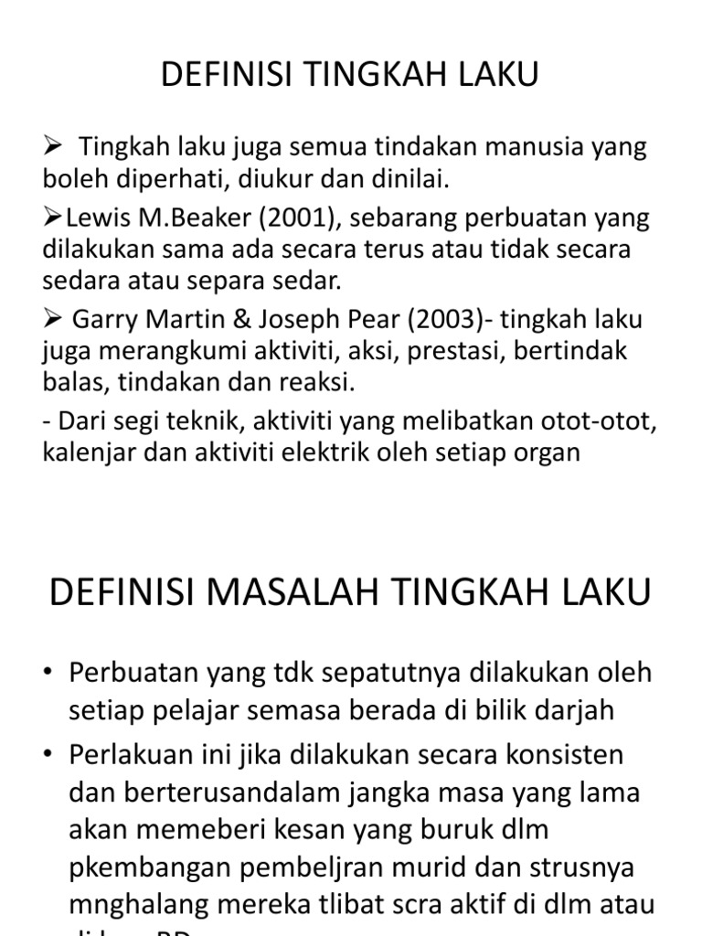 Masalah Tingkah Laku Pada Kanak Kanak Bekeperluan Khas Pdf
