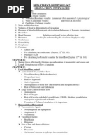 Circulation Study Guide