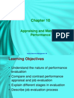 HRM Chapter 10 Performance Appraisal