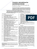 [RTDI]Sag and Tension Calculations for Mountainous Terrain