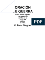 Oración de guerra - C. Peter Wagner