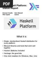 Download The Haskell Platform Status Report by Don Stewart SN19465512 doc pdf