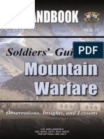 12-13 Soldier's Guide To Mountain Warfare