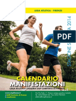 Calendario Gare UISP 2014 Firenze