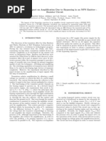 Bypassed Emitter Resistor Circuit Amplifier Electrical Network