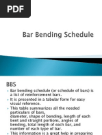 Bar Bending Schedule Formulas | PDF | Bending | Building Engineering