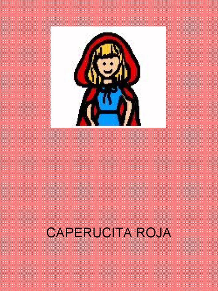Caperucita Roja | PDF | Estudios de idiomas extranjeros