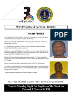 Fugitive of The Week: Ward Fisher