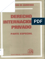 Feldstein de Cárdenas - Derecho Internacional Privado Parte Especial