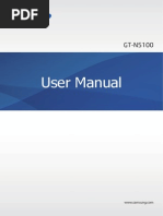 Download Samsung Note 8 GT-N5100 User Manual by ramramani SN194697884 doc pdf