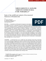 Estudo Do Enrocamento e Análise Do Comportamento Estrutural Da Barragem de Paradela